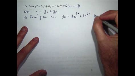 Nonhomogeneous 2nd-order differential equations - YouTube