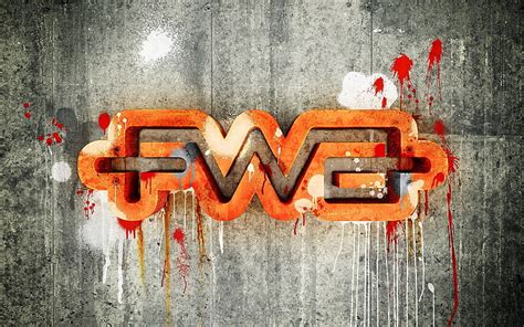 FWA logo, fwa, pink, orange, gray, inscription, HD wallpaper ...