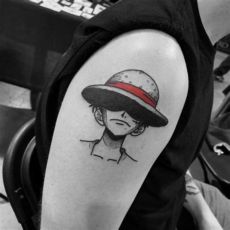 Hat Black And White Luffy Tattoo 101 Amazing One Piece Tattoo Ideas ...