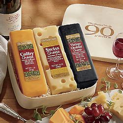 90th Anniversary Swiss Colony Cheese Gift Box - FindGift.com