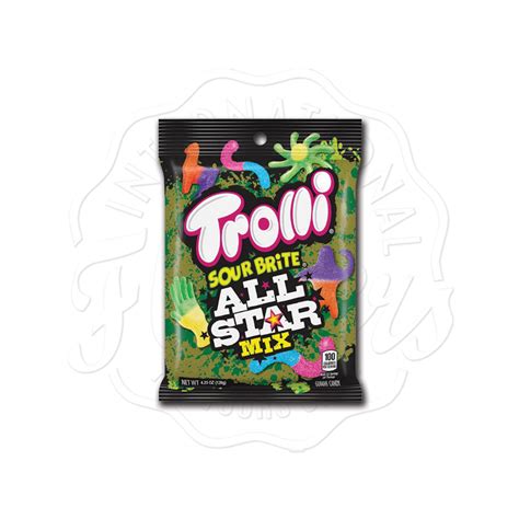 Trolli Sour Brite All Star Mix 120g - Flavers - International Flavours Shop