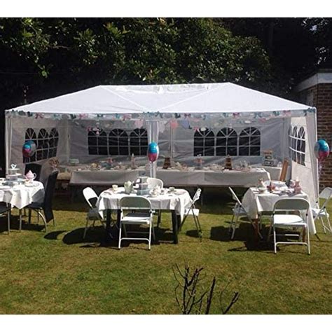 Quictent 10' X 20' White Outdoor Canopy Party Wedding Tent Garden ...