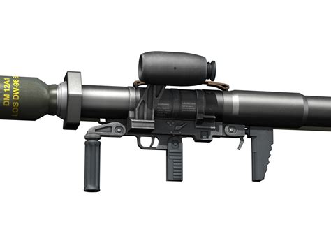 Anti-tank rocket launcher Panzerfaust 3 3D model | CGTrader