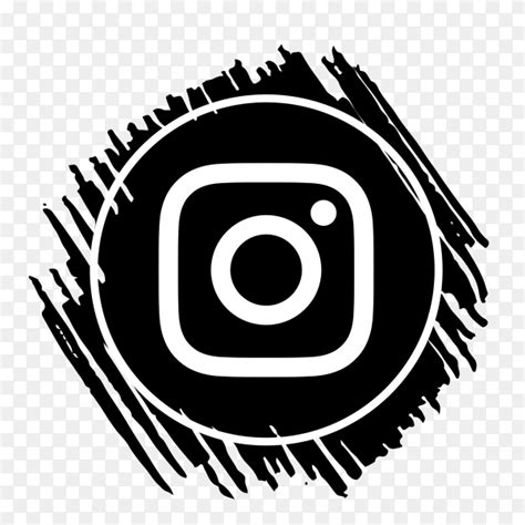 Instagram Logo Black Png