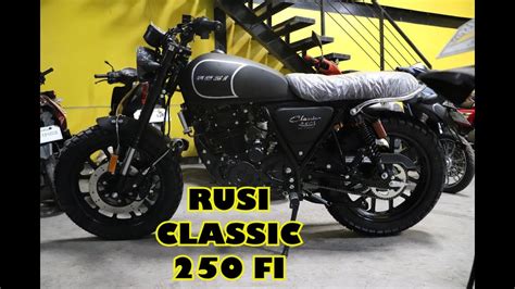 RUSI CLASSIC FI 250 - YouTube