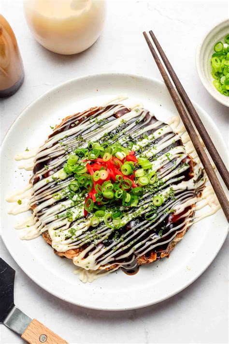 Vegan Okonomiyaki (Osaka Style Savory Pancake) - Okonomi Kitchen