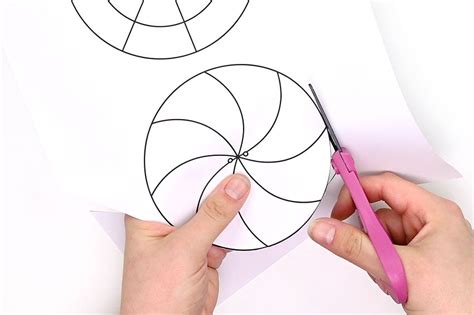 DIY String Spinner Toy | Paper Wheel Spinner Toy