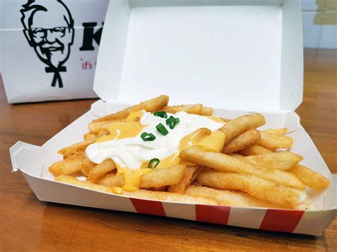 NO MORE CHEESE FRIES AT KFC S'PORE BECAUSE OF LACK OF CHEESE