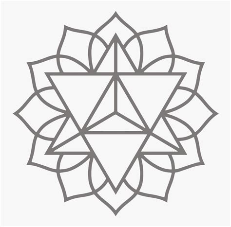 All Sacred - Beginner Mandala Patterns Easy, HD Png Download ...