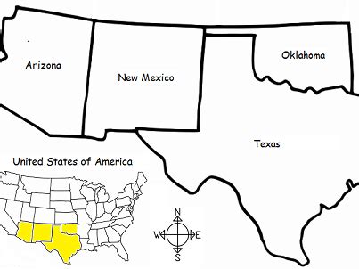 Southwest Region Map Blank - Tyler Texas Zip Code Map