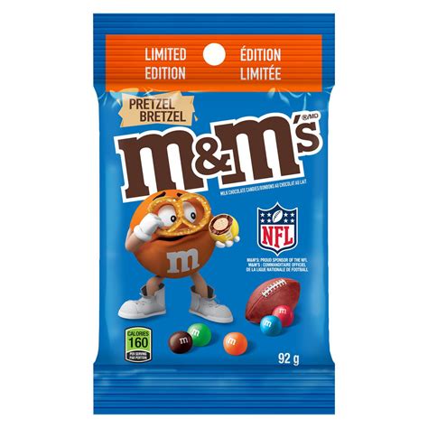 M&M's Pretzel Milk Chocolate Candy, 92g | Walmart Canada