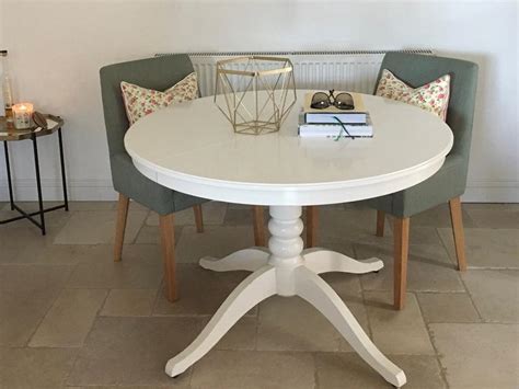 IKEA INGATORP White Round Extendable Dining Table | in Rothwell, West ...