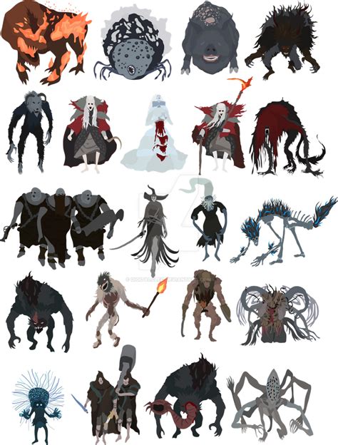 Bloodborne - Chalice dungeon bosses by DigitalCleo on DeviantArt in ...