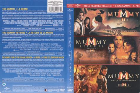 The Mummy Trilogy (1999-2008) R1 DVD Canadian Bilingual - DVDcover.Com