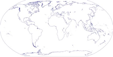 World Outline Maps | Kinderzimmer 2018