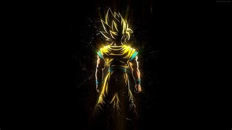 Black Background With Goku (DRAGON BALL Z) Live Wallpaper