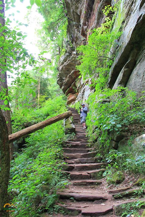 Hocking Hills State Park Rock House Hiking Trail