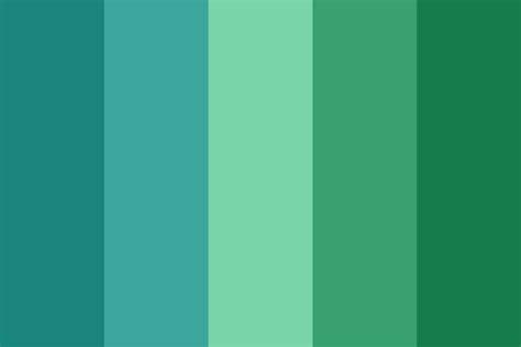 Teal Forest Color Palette