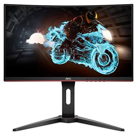 AOC C24G1A 24" Curved Frameless Gaming Monitor, FHD 1920x1080, 1500R ...