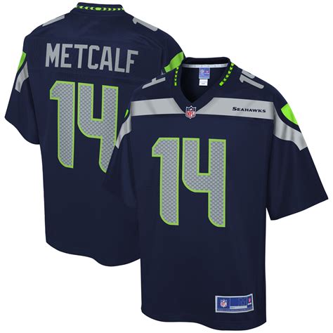 Youth Seattle Seahawks DK Metcalf NFL Pro Line College Navy Player Jersey