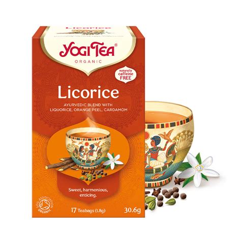 Yogi Tea Licorice - only £2.95 with kaffekapslen.co.uk