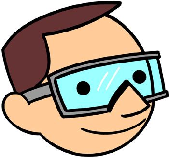 Cartoon Safety Goggles - ClipArt Best