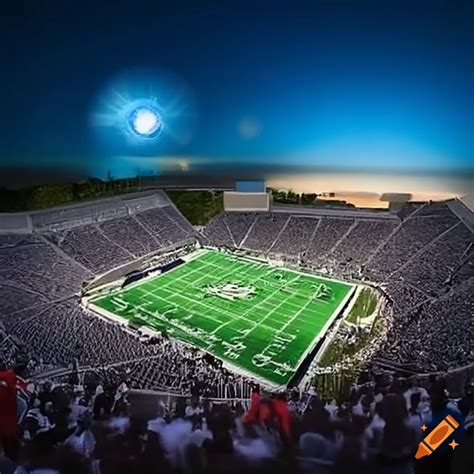 Jackson state university football stadium redesign on Craiyon