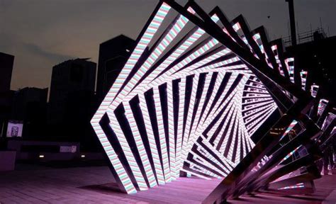 Accumulation: Dramatic LED Light Tunnel by Yang Minha | Inspiration ...