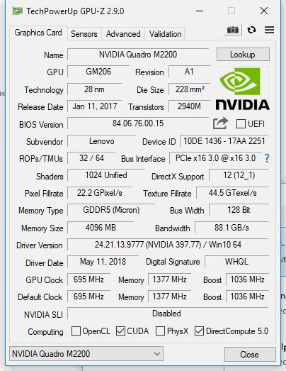 NVIDIA Quadro M2200 vs NVIDIA RTX 3000 Ada Generation Laptop GPU vs ...