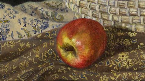 Still Life Painting of Apples - Damian Osborne