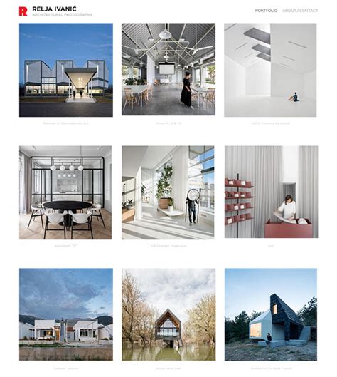 Best Architectural Photography Portfolio Website Examples - Pixpa