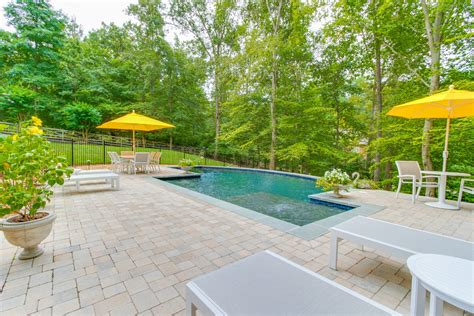 Saltwater Pool in Midlothian, VA. - Contemporary - Landscape - Richmond ...