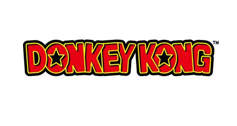 Donkey Kong Logo Free PNG - PNG Play