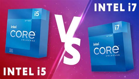 Intel Core i5 vs i7: Which is better? | WePC