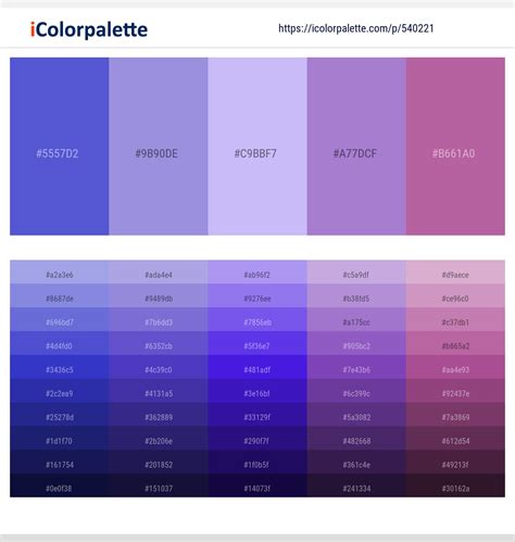 30 Lavender Color Palette Procreate Swatches | ubicaciondepersonas.cdmx ...