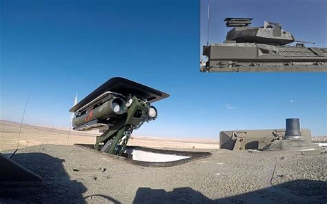 In first, Israel test-fires anti-tank missile from unmanned APC turret ...