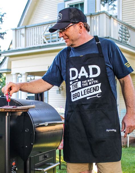 Dad: the Man the Myth the BBQ Legend Funny BBQ Grilling - Etsy Sweden