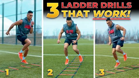 SPEED & AGILITY Deceleration Ladder Drills | Improves Footwork, Balance ...