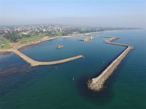 Completion of breakwaters for Portarlington harbour redevelopment ...