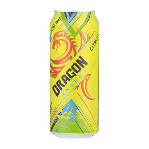 Dragon Energy Drink Xtreme Citrus 6X500ml - Sweet Zone