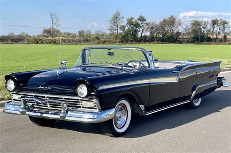 1957 Ford Fairlane 500 Skyliner Convertible for sale on BaT Auctions ...