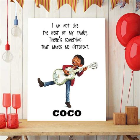 Coco Movie Printable Disney Coco Art Coco Quotes Coco Movie | Etsy