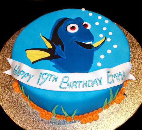 32+ Inspiration Photo of Dory Birthday Cake - birijus.com