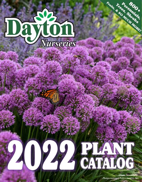 Catalog | Dayton Nursery