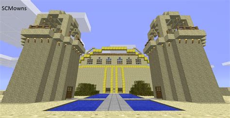 Minecraft Sand Castle Download by SCMowns on DeviantArt