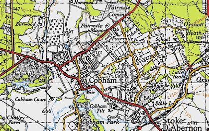 Cobham photos, maps, books, memories - Francis Frith