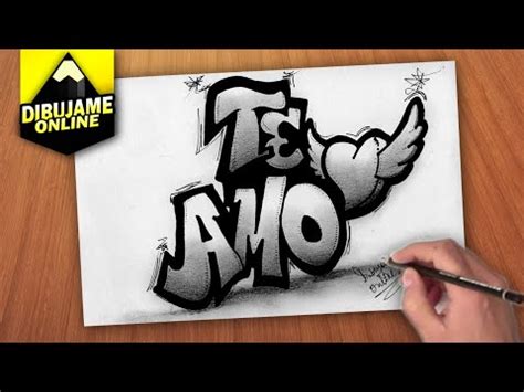 COMO DIBUJAR TE AMO 💖 - YouTube