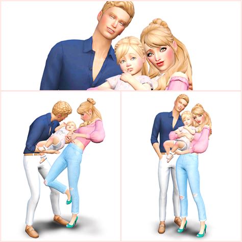 Toddler And Me Pose Pack The Sims 4 Download Simsdomination Sims 4 ...