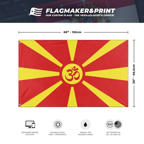 Aryavarta flag (Ishan) – Flagmaker & Print