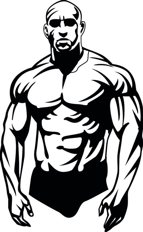 Bodybuilder Vector | FreeVectors